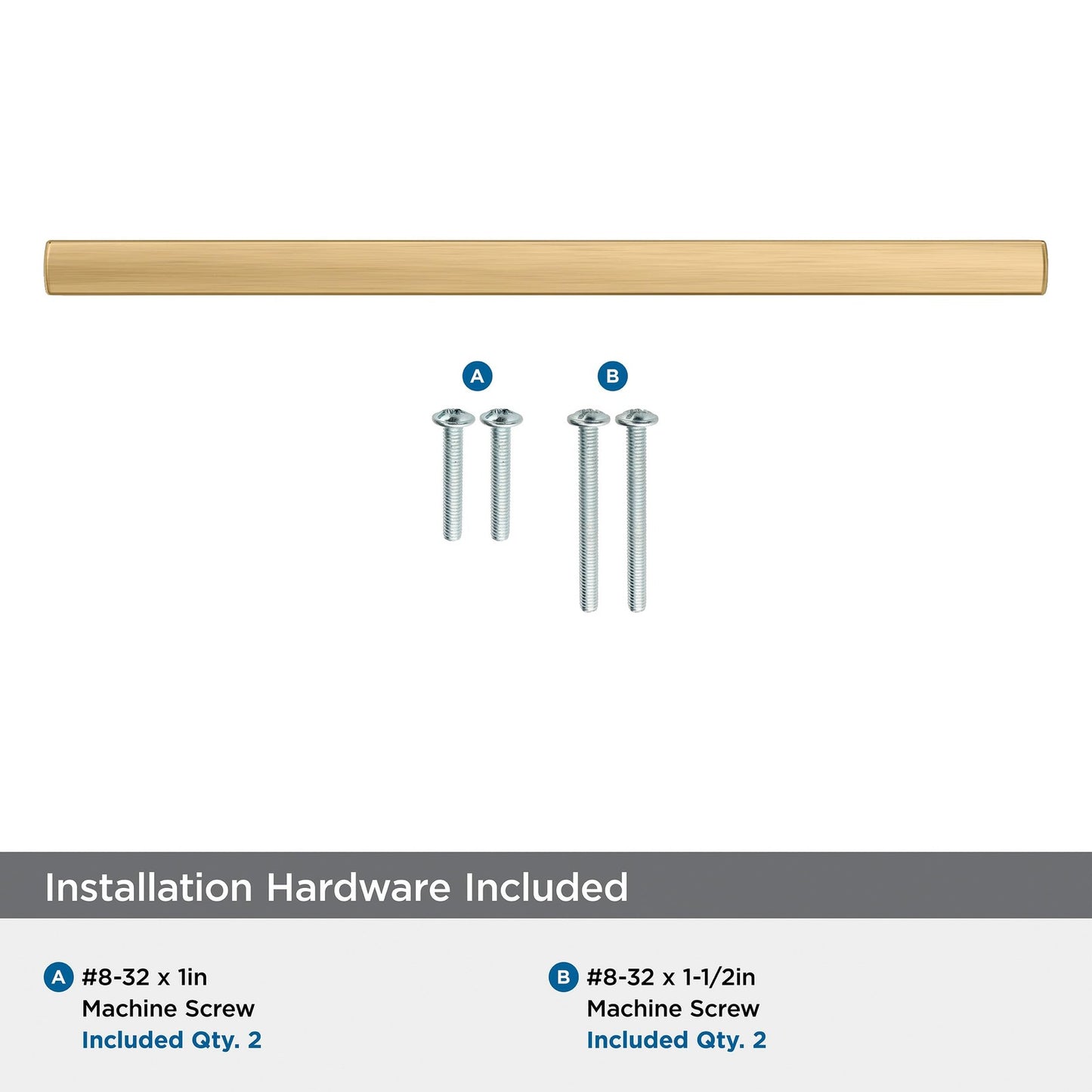 Amerock Merced 7-9/16" Center-to-Center Champagne Bronze Cabinet Pull, BP37426CZ
