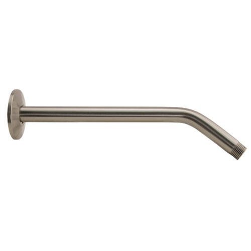 Signature Hardware SH441091BN 8" Standard Shower Arm and Flange - Brushed Nickel