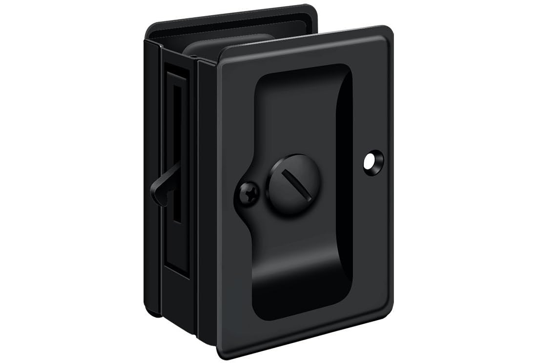 Deltana SDLA325U19 Adjustable 3 1/4-Inch x 2 1/4-Inch Privacy HD Pocket Locks