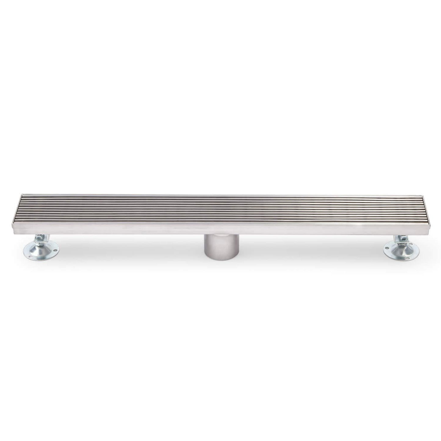 SH 443308 Carmen 60" Linear Shower Drain with Flange - Matte Black