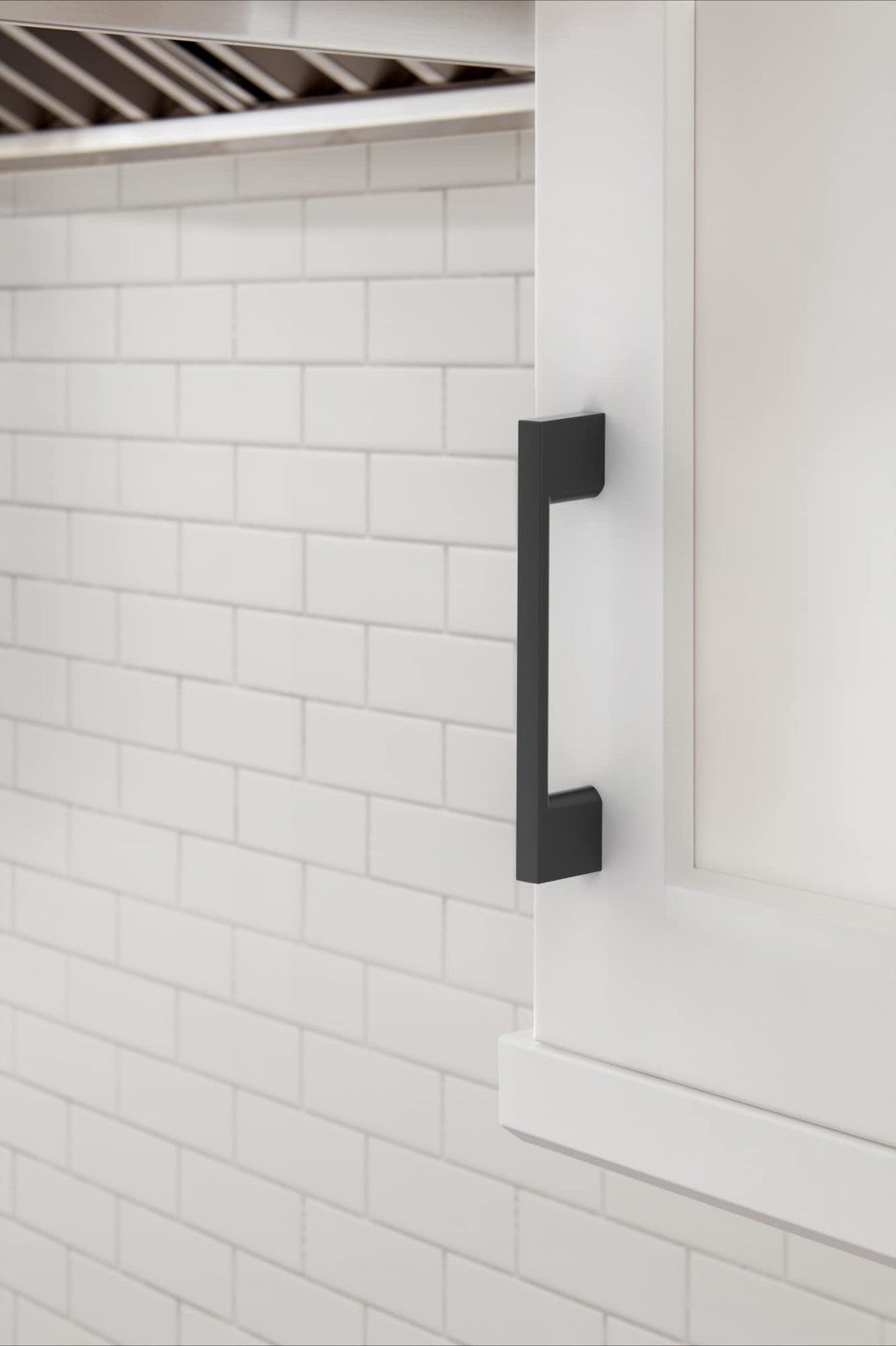 Amerock BP37131MB Mariposa 3-3/4" C2C Handle Cabinet Pull - Matte Black