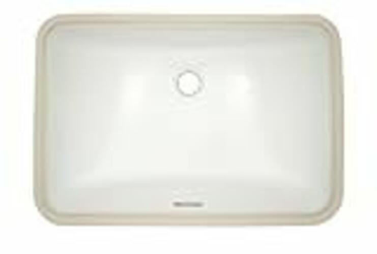 TOTO® 19 x 12-3/8 Rectangular Undermount Bathroom Sink Cotton White-LT542G#01
