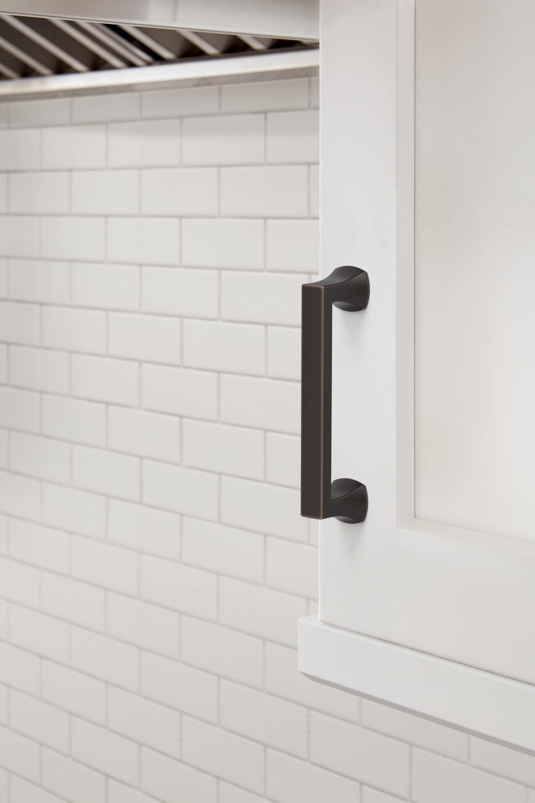 Amerock BP37061ORB Huntington 3-3/4" C2C Cabinet Pull-Brushed Oil Rubbed Bronze