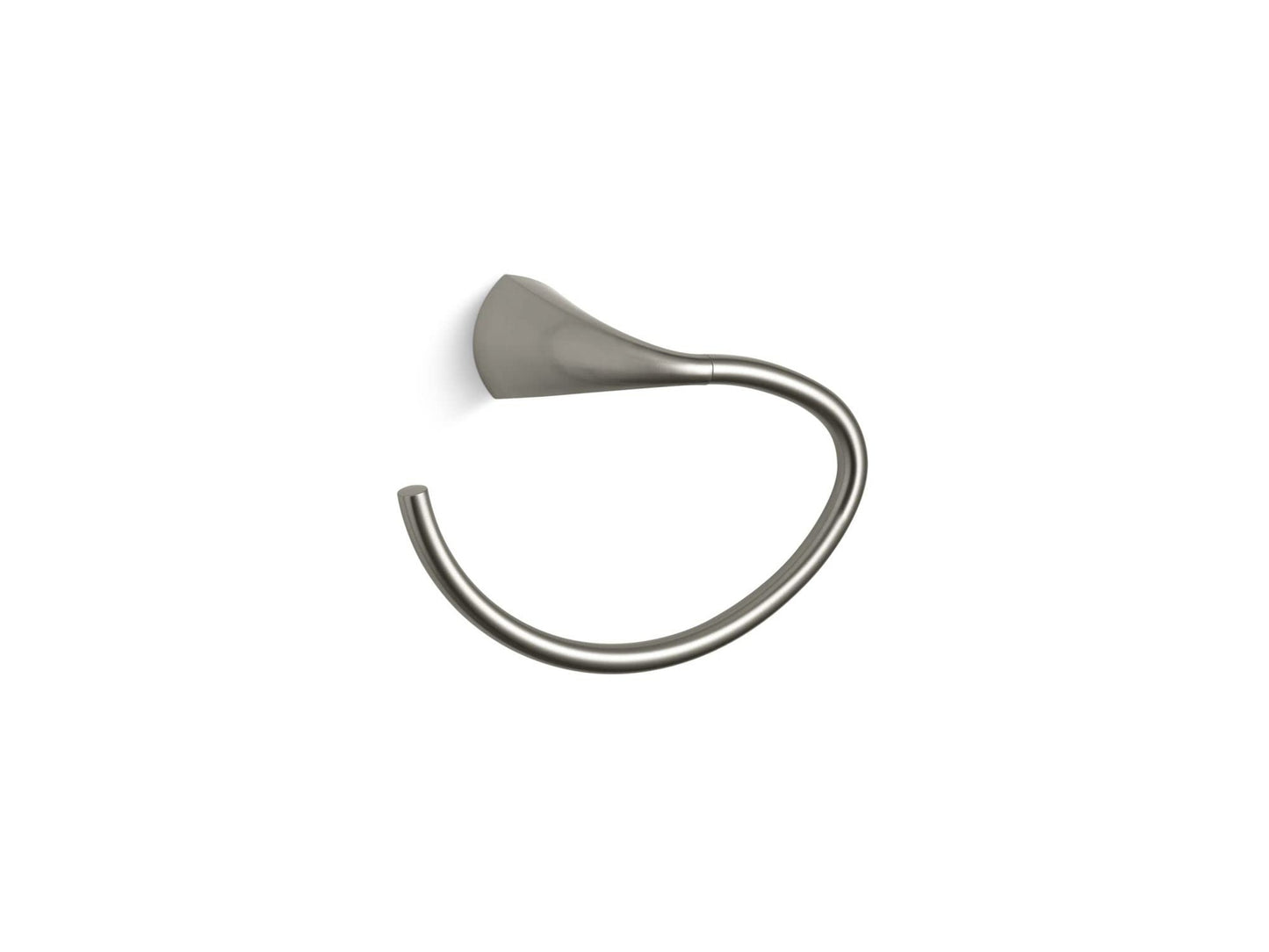 KOHLER Towel Ring Bathroom Towel Ring Alteo Collection Brushed Nickel K-37057BN