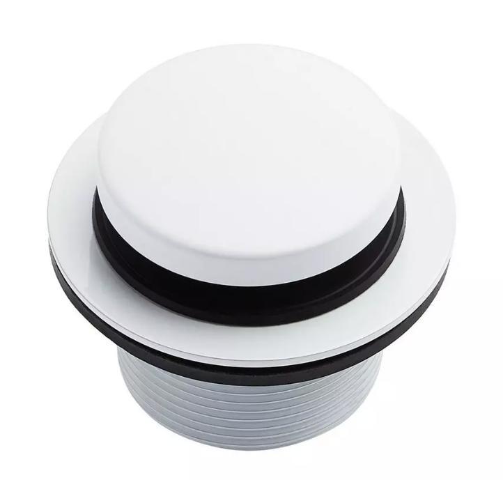 Signature Hardware SH439074WHT Pop-Up Tub Drain White
