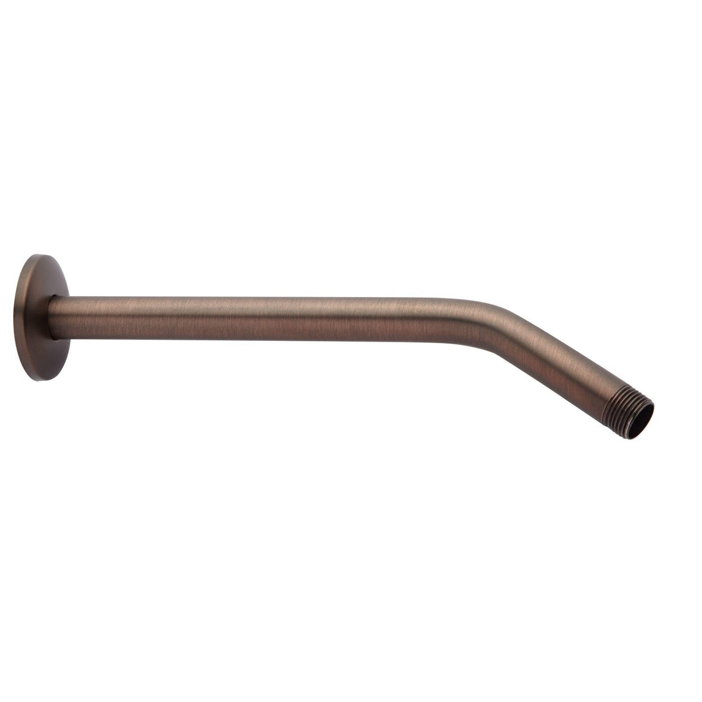 Signature Hardware SH441091BN 8" Standard Shower Arm and Flange - Brushed Nickel