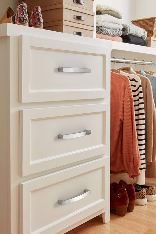 Amerock BP3690026 Rift Cabinet Pull Polished Chrome 5-1/16" Center-to-Center