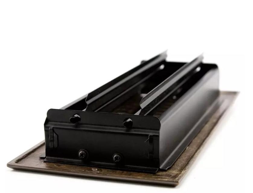 Signature Hardware SH551473ORB Modern Style 6" x 10" Brass Wall Register-ORB