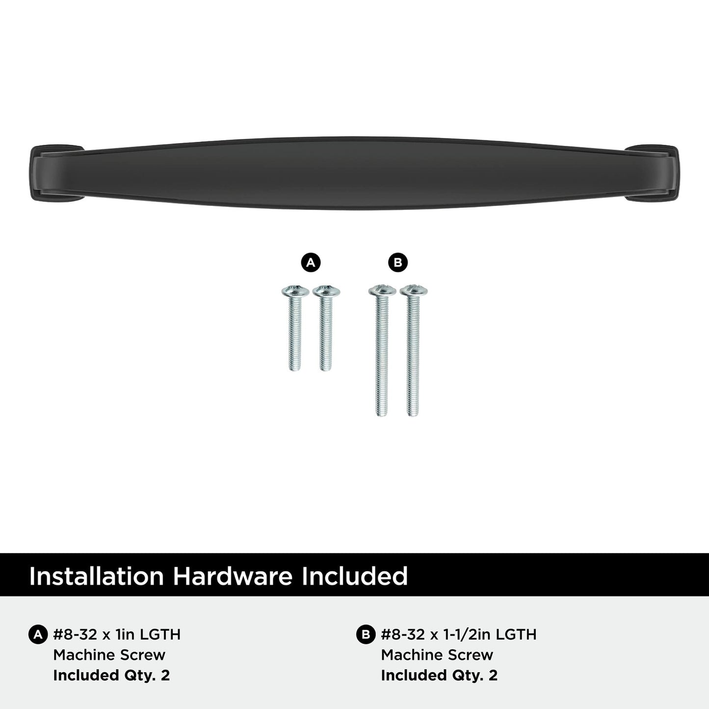 Amerock BP37052CZ Guynn 5-1/16" Center to Center Handle Cabinet Pull