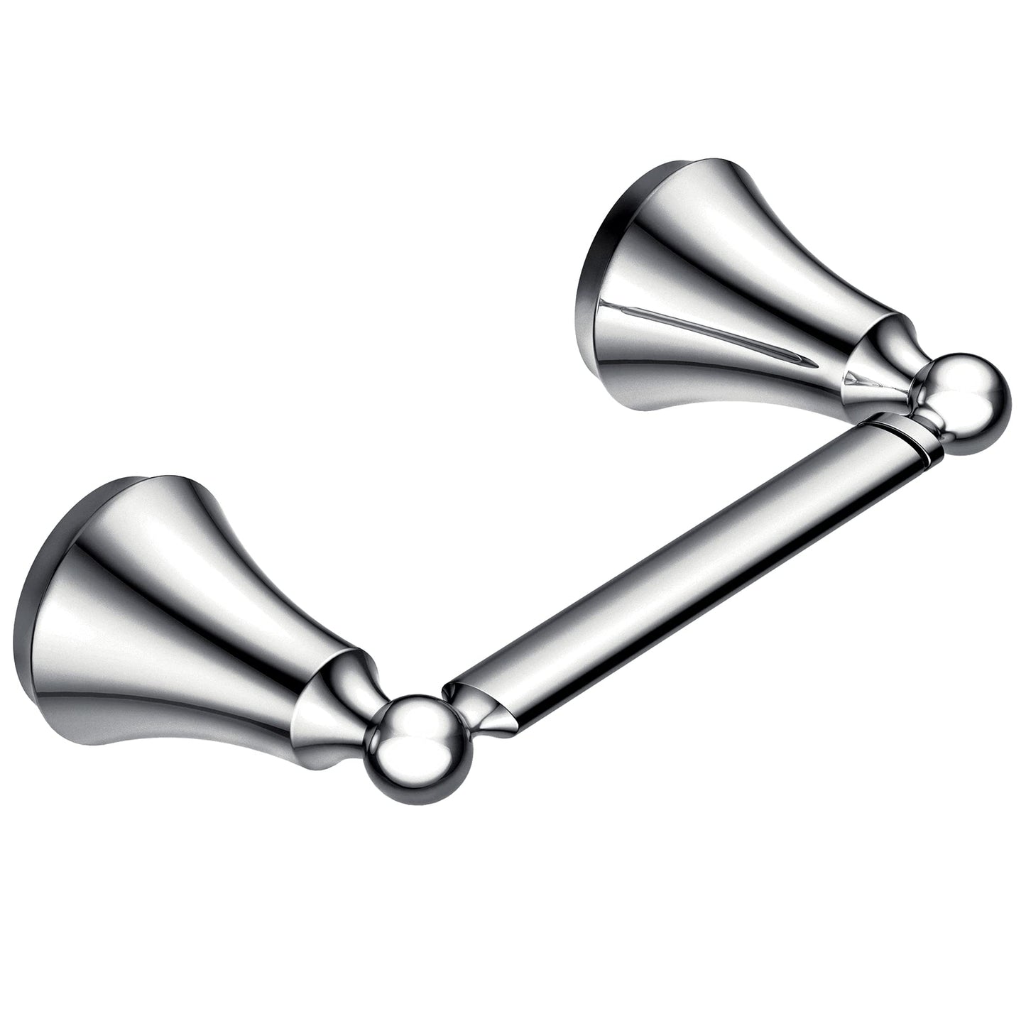 Moen YB5208CH Wynford Double Post Pivoting Toilet Paper Holder, Chrome
