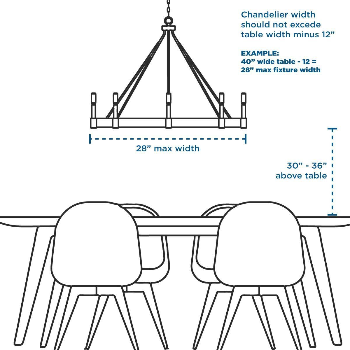Progress Lighting P400048-031 Briarwood Chandeliers, Ceruse Black