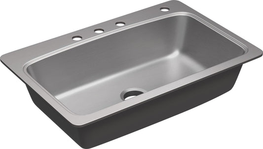 PROFLO PFSR1B332284 Bealeton 32-15/16" DropIn Kitchen Sink-Stainless Steel