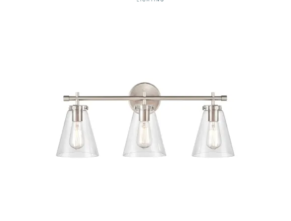 Millennium Lighting 8123-BN Aliza 3 Light 26" Wide Vanity Light - Brushed Nickel
