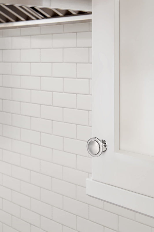 Amerock BP37025G10 Meyers 1-3/16" Mushroom Cabinet Knob - Brushed Satin Nickel