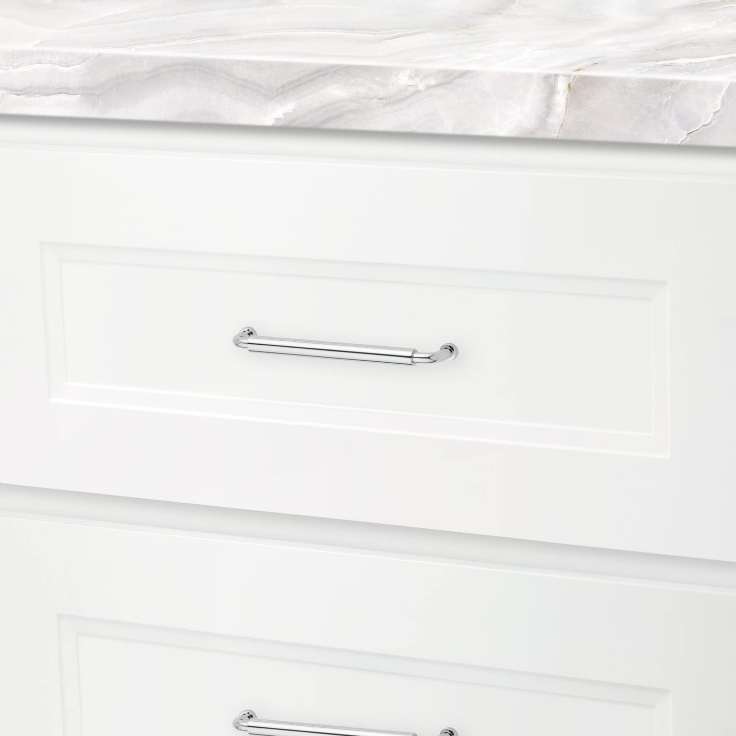 Baldwin Hollywood Hills 4486 Cabinet Pull 6" 055 - Polished Nickel