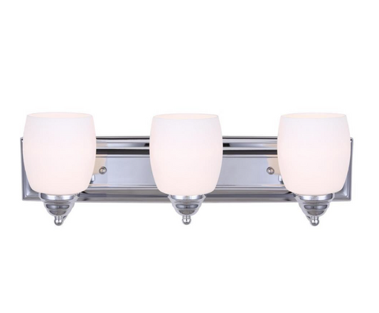 Canarm IVL259A03 Chrome Griffin 3-Light 24"W Bathroom Vanity Light - view 2