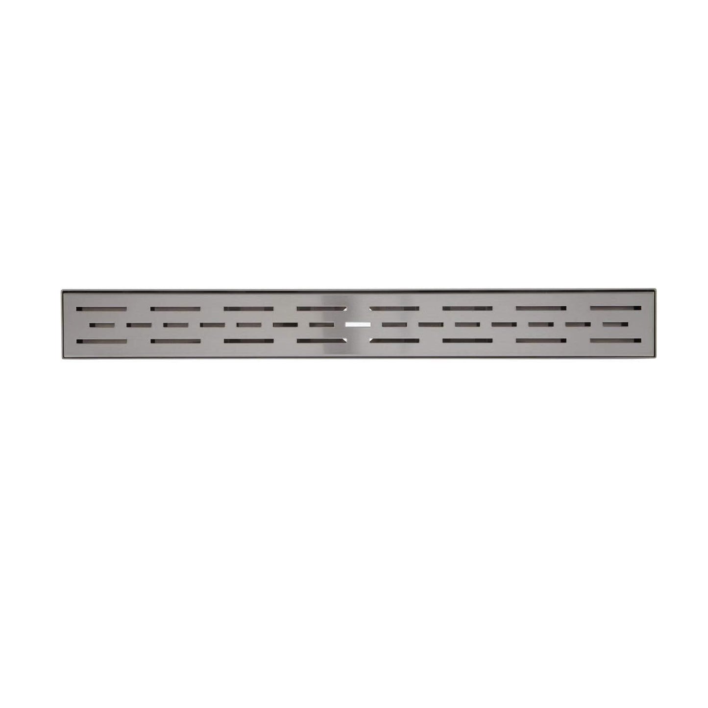 SH 443343 Effendi 36" Linear Shower Drain with Flange - Polished Brass