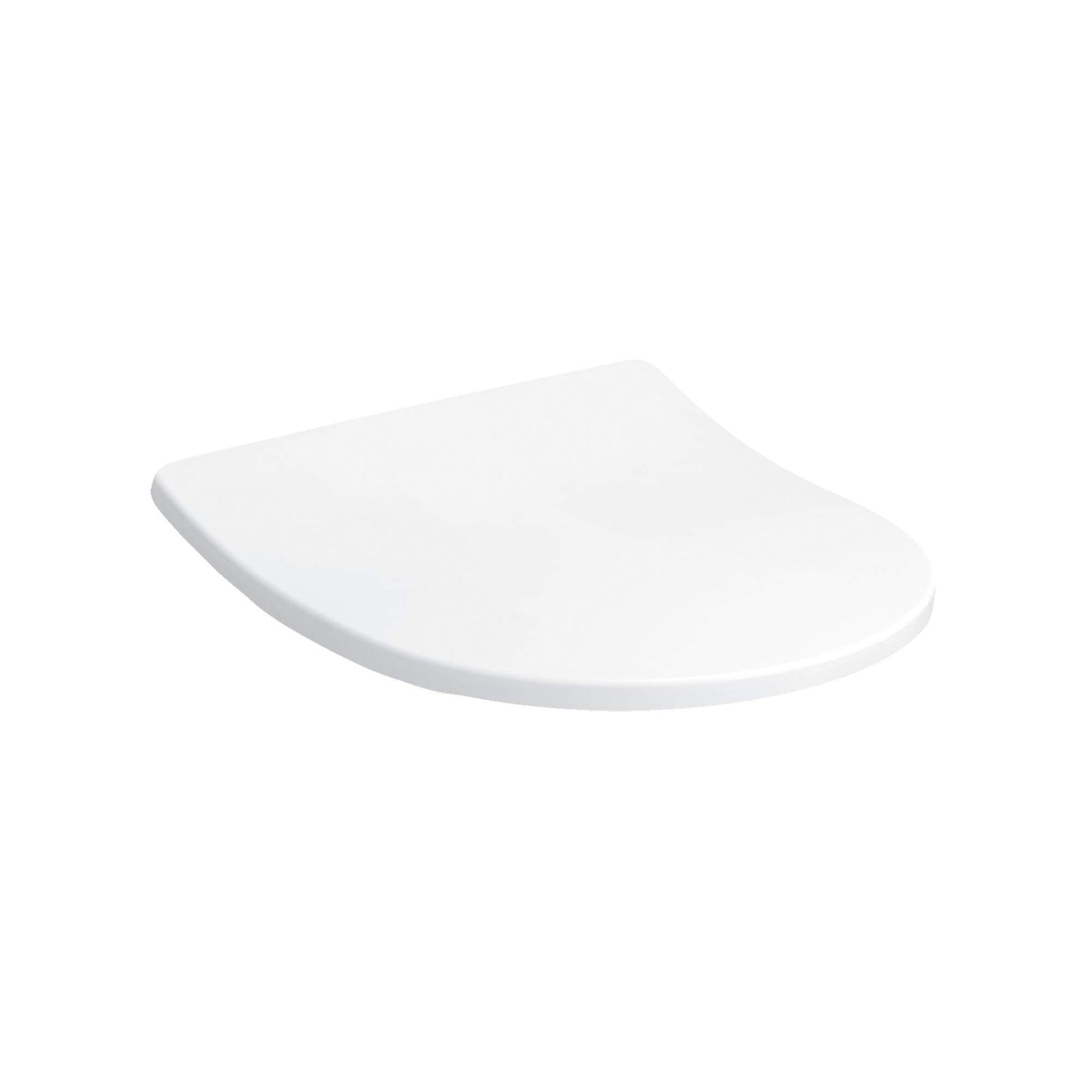 TOTO SS22701 Slim D Shape Soft Close Toilet Seat Cotton White