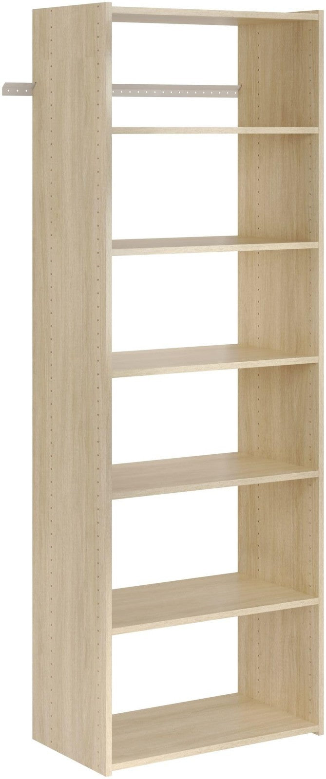 Easy Track RS1423ON - 2 Count Closet Shelves, 24 in-(Pack of 2), White