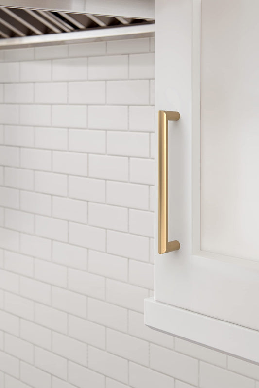 Amerock BP36854CZ Revolve Cabinet Pull Champagne Bronze 6-5/16" C2C Pull