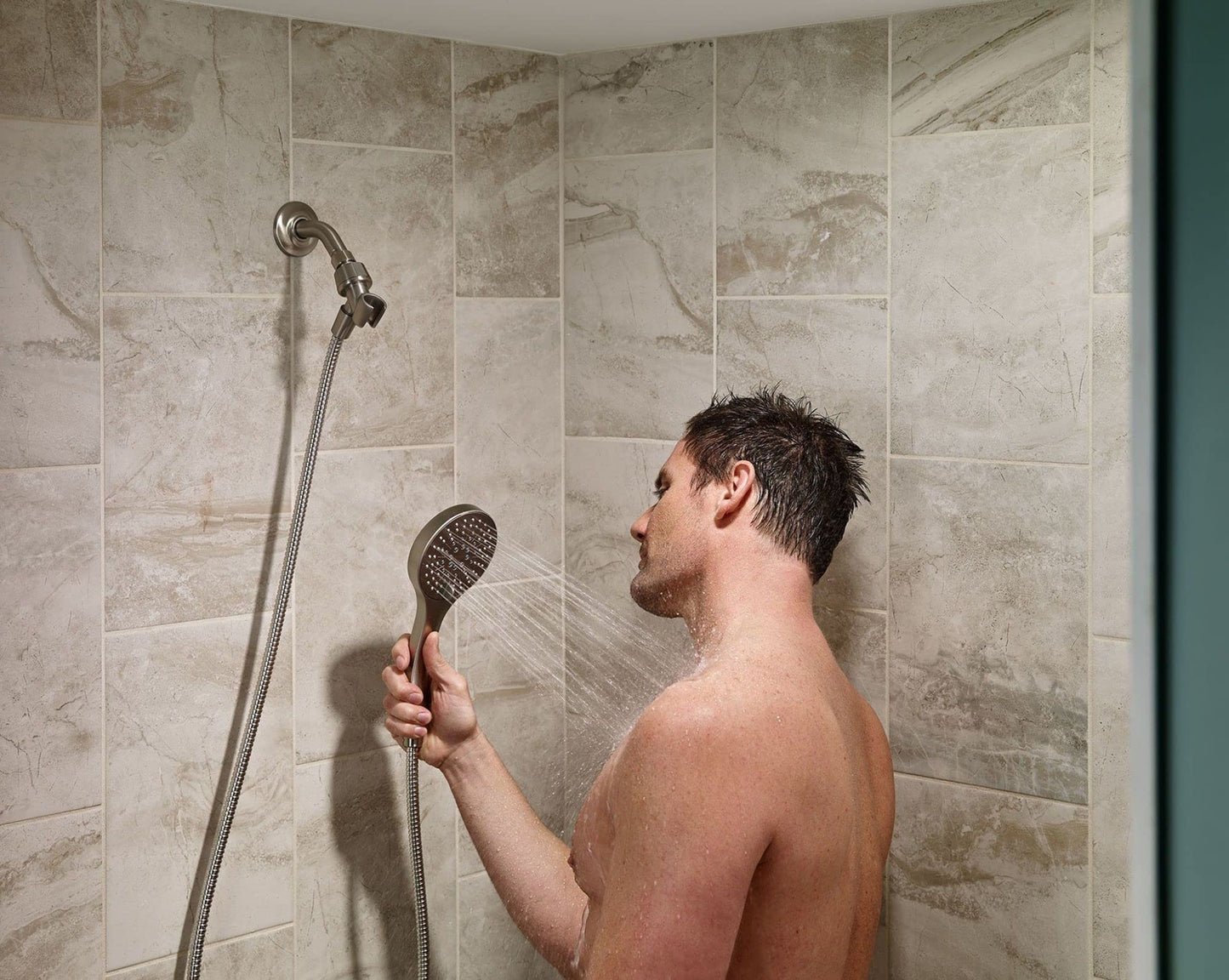Moen 26056SRN Iso Handheld Shower, Spot Resist Brushed Nickel