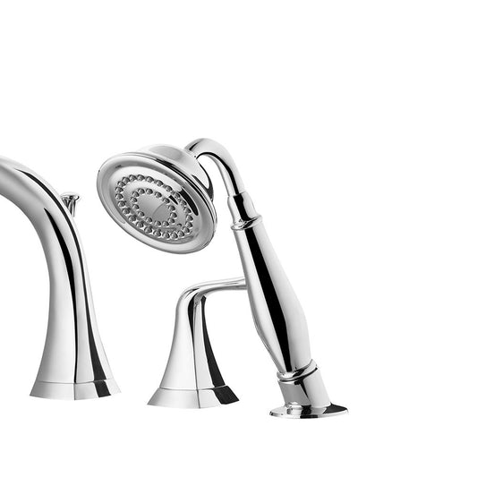 Vinnova 104224-BTF-PC Claudius Roman Tub Faucet w/Hand-Held Shower Polished Chrome - view 2