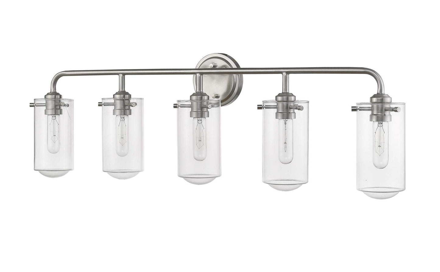 Z-Lite 471-5V-MB 5 Light Vanity, Matte Black