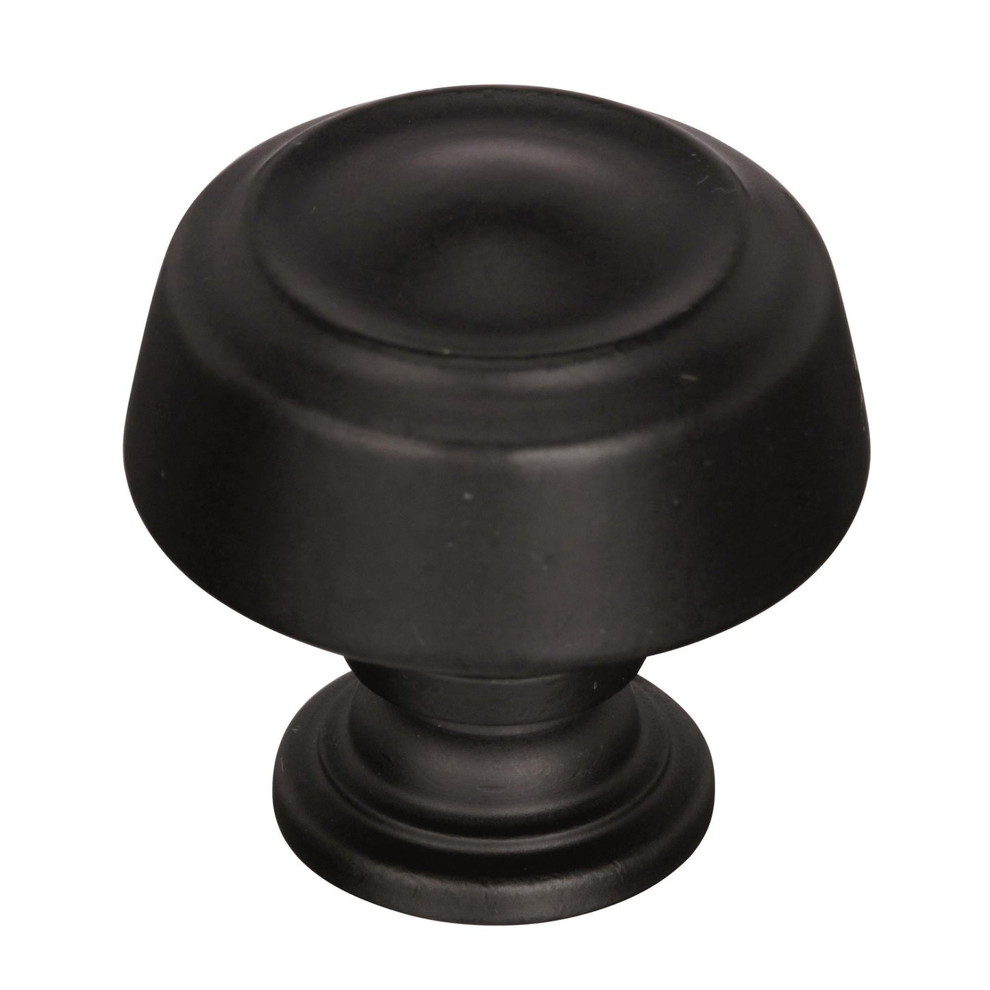 Amerock BP53700BBR Kane Cabinet Knob Black Bronze 1-3/16" Diameter