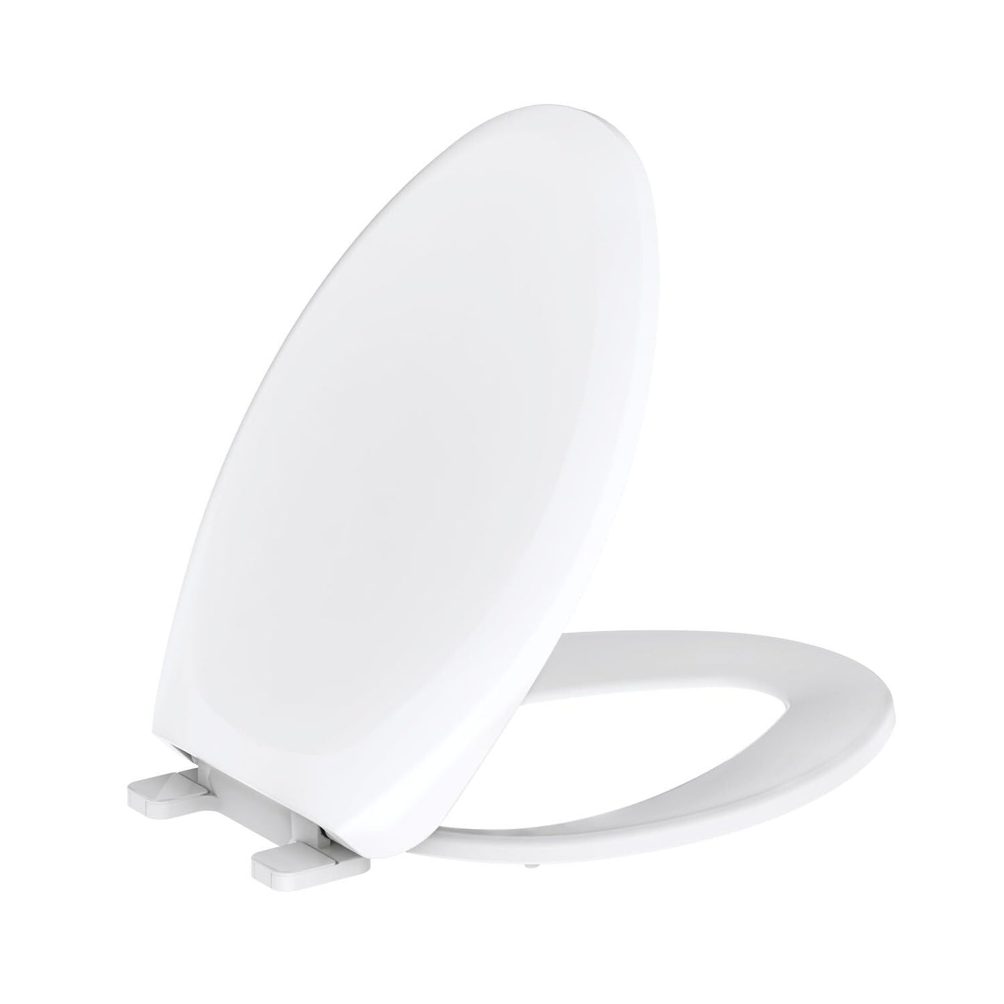 Gerber Elongated Toilet Seat with Cover, Soft Close, No Slam
