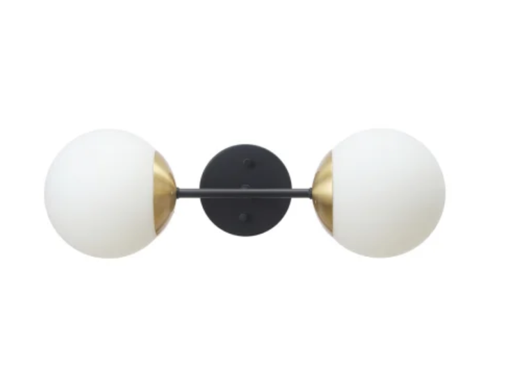 Globe Electric Celestia 2 Light 20" Wide Vanity Light - Matte Black