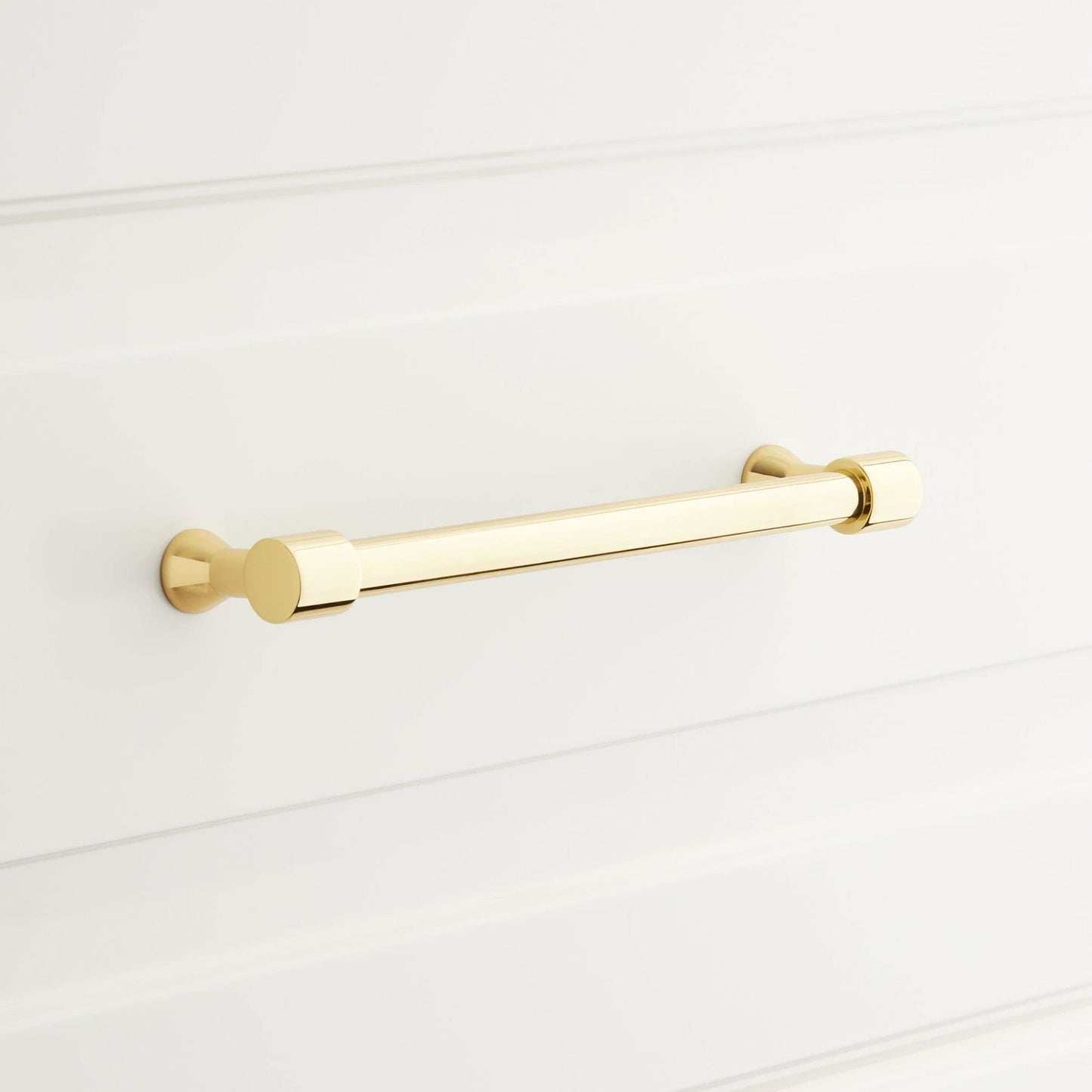 Signature Hardware EH1083.6.PBS Strasbourg 6" C2C Cabinet Pull-Polished Brass