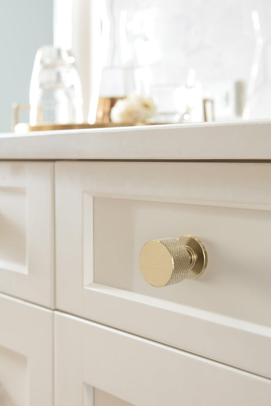 Amerock Balata 1-1/8" Diameter Golden Champagne Cabinet Knob, BP37632BBZ