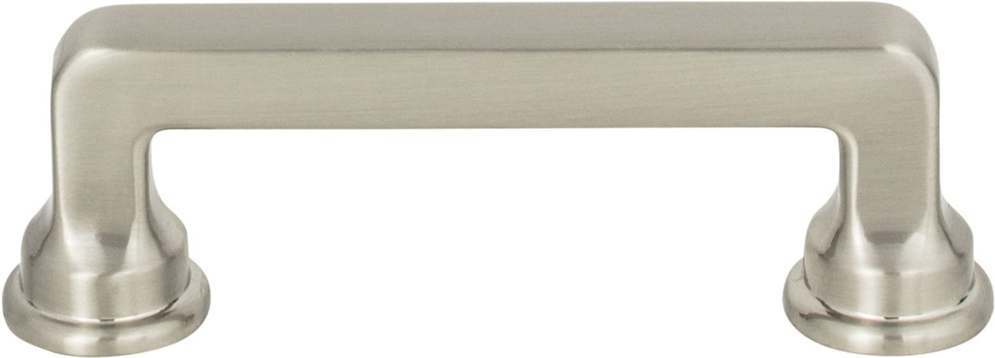 Atlas Homewares A101-BRN Oskar Collection Pull, Brushed Nickel