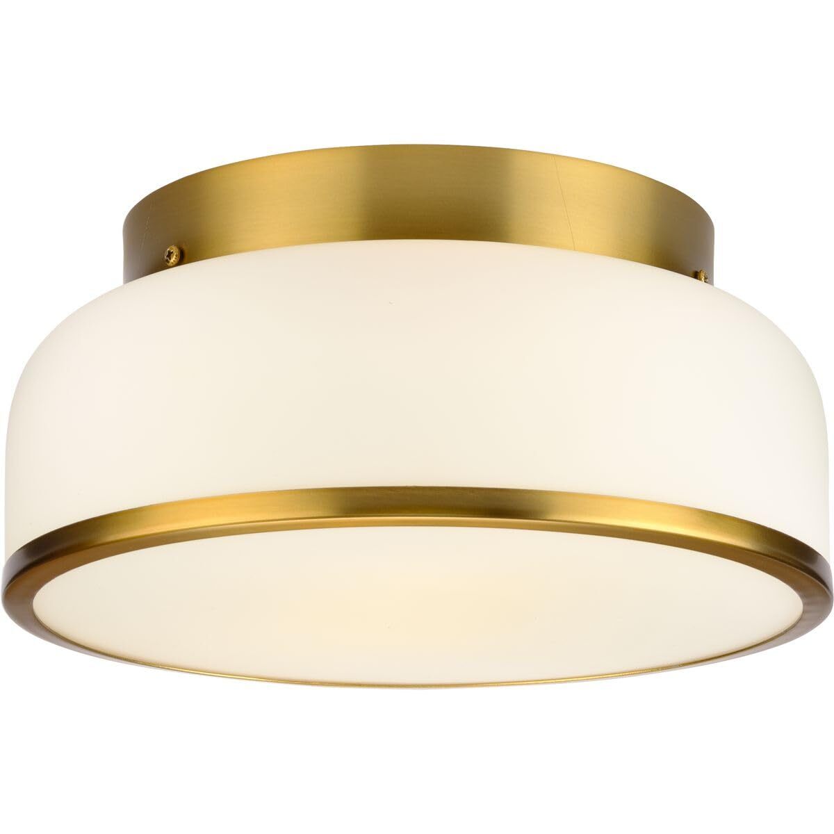 Progress Lighting P350255-109 Two-Light Brushed Bronze 11-1/4" Flush Mount Light