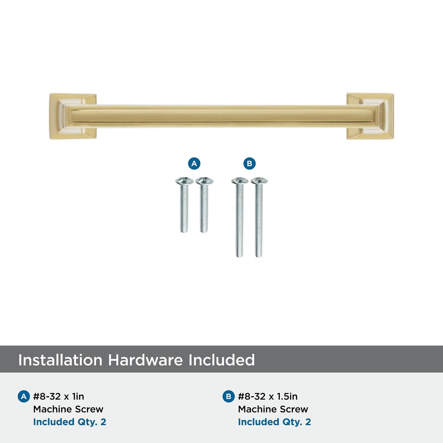 Amerock BP53529CZ Cabinet Pull Champagne Bronze 5-1/16" C2C Mulholland