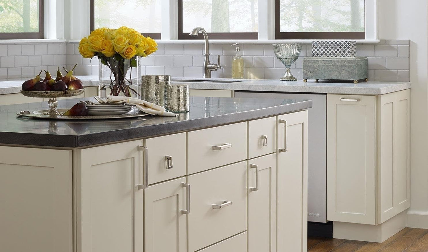 Amerock BP55274PN Blackrock Cabinet Pendant Polished Nickel 1-13/16" Length