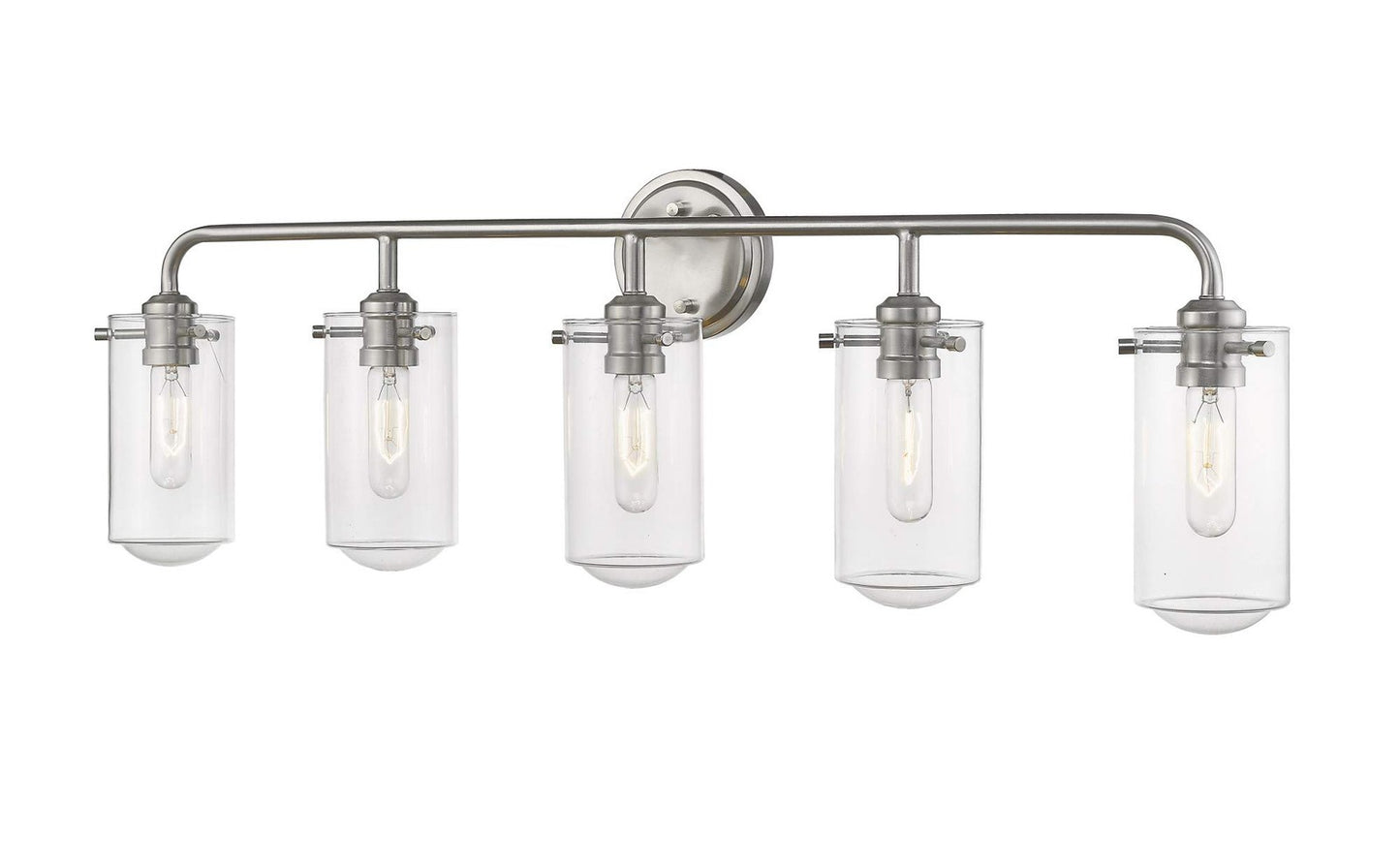 Z-Lite 471-5V-MB 5 Light Vanity, Matte Black
