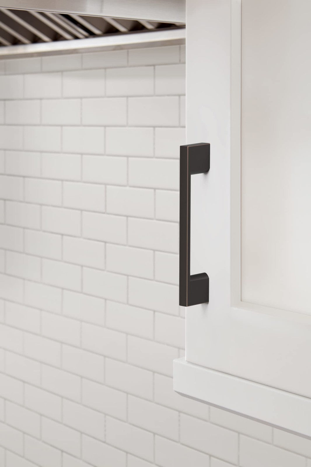 Amerock BP37131MB Mariposa 3-3/4" C2C Handle Cabinet Pull - Matte Black