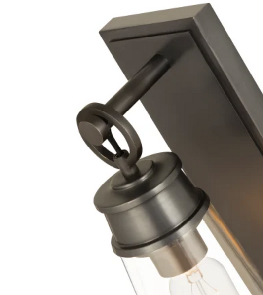 Z-Lite 2300-1SS-BP Wentworth 12" Tall Wall Sconce - Plated Bronze