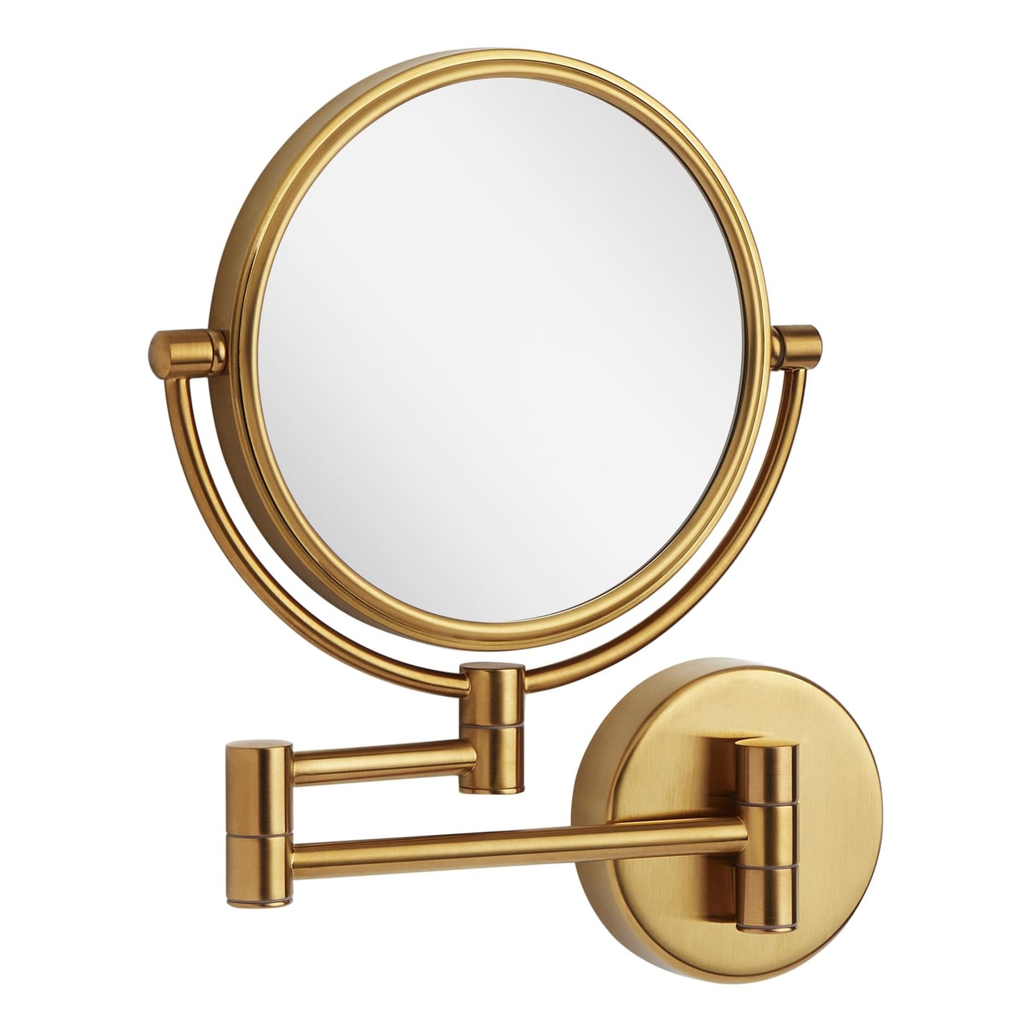 Signature Hardware SH662009BG Ramana Make Up Magnifying Mirror-Satin Black