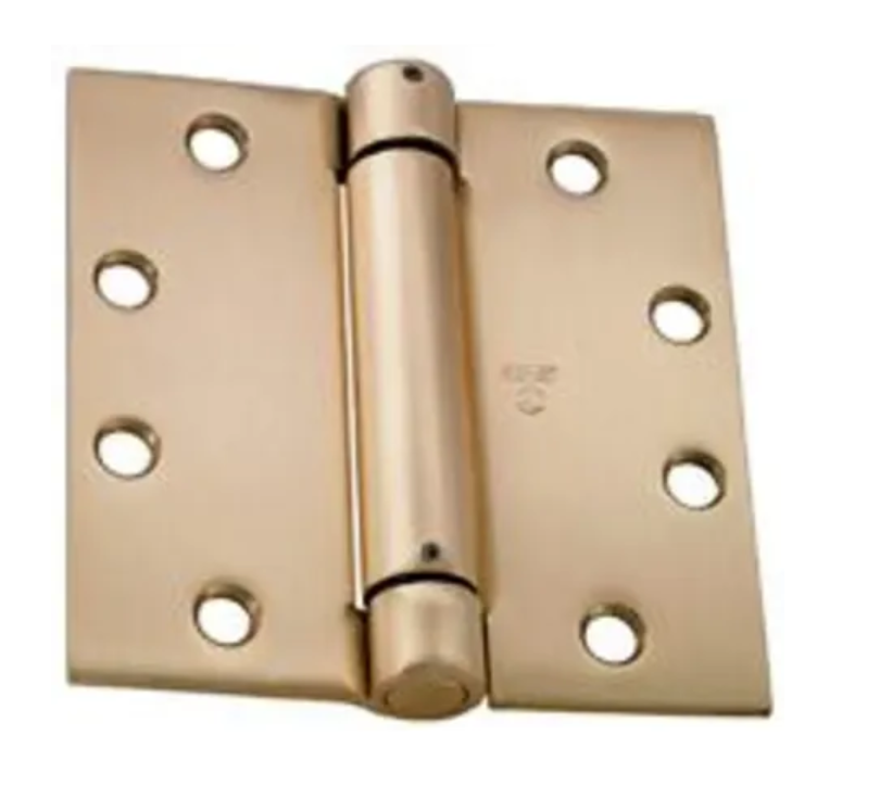 Best Access 2060R410A - 4"x4" Spring Square Corner Mortise Door Hinge Single