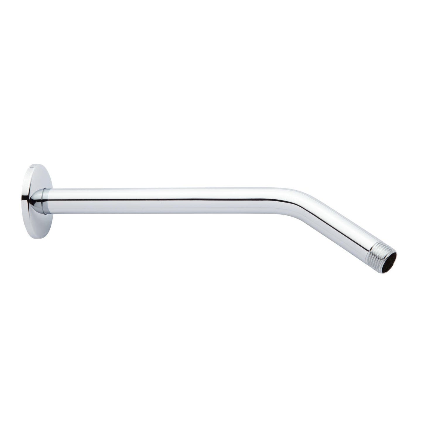 Signature Hardware SH441091BN 8" Standard Shower Arm and Flange - Brushed Nickel