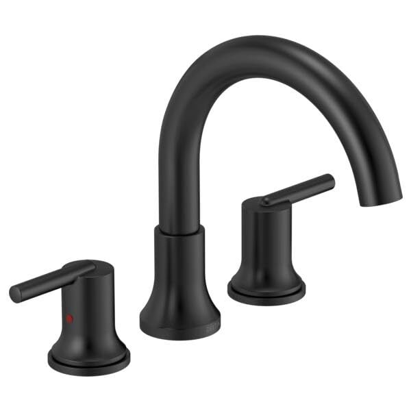 Delta Faucet Trinsic Roman Tub Trim T2759-BL - Matte Black - No Valve