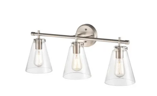 Millennium Lighting 8123-BN Aliza 3 Light 26" Wide Vanity Light - Brushed Nickel