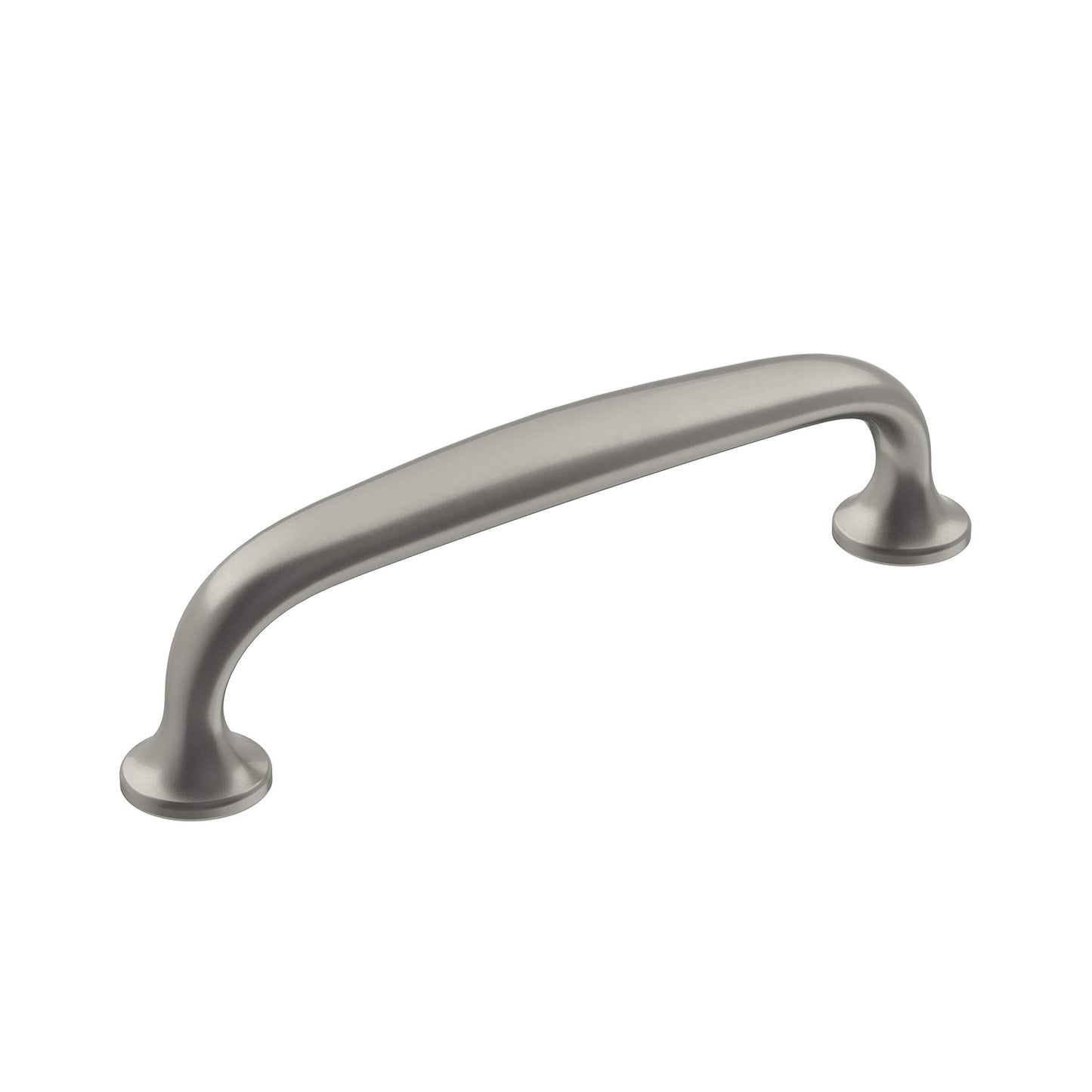 Amerock | Cabinet Pull | Satin Nickel | 3-3/4 inch (96 mm) Center-to-Center