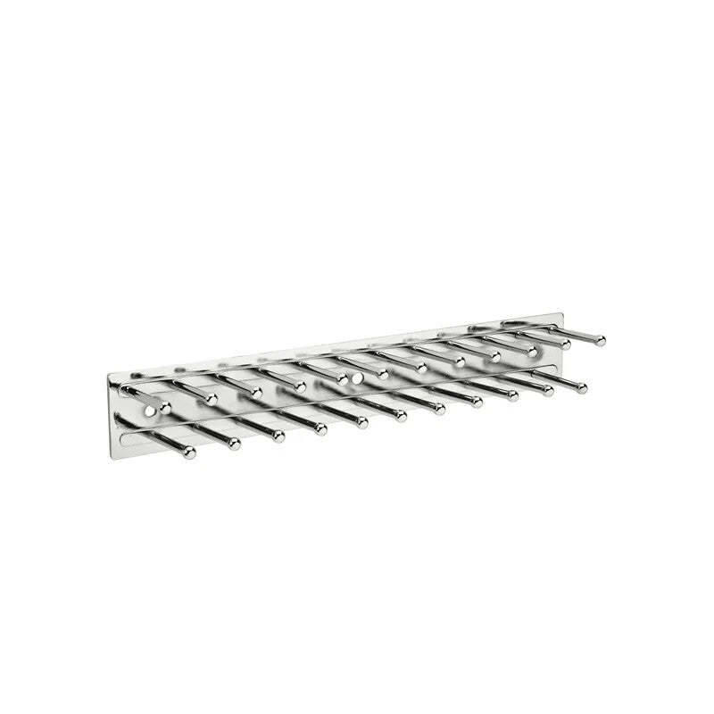 Rev-A-Shelf TRC-12NS-CR Closet 11-3/4" Tie Rack Organizer for 23 Ties - Chrome
