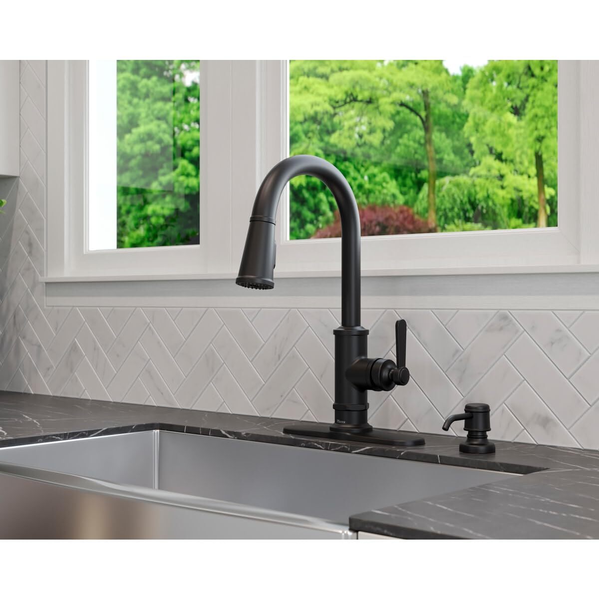 Pfister GT529-TDD Kitchen Faucets and Accessories, Polished Nickel