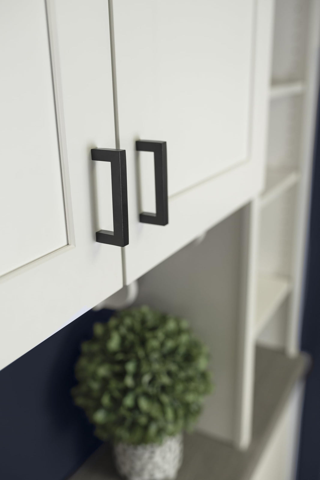 Hickory HW HH075326-MB-10B Kitchen Cabinet Pulls 3" Matte Black (Pack of 10)