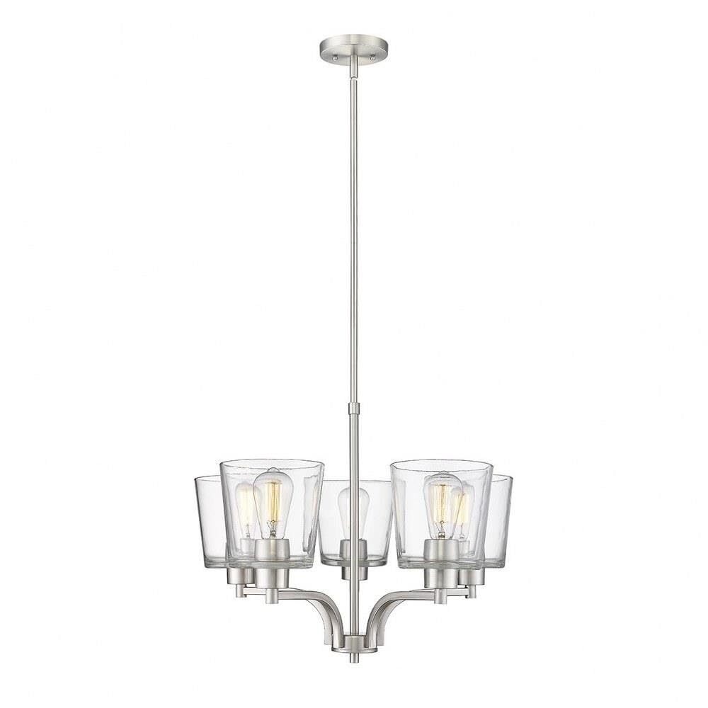 Millennium Lighting Evalon - 5 Light Chandelier-18 In x 24 In-BN Finish