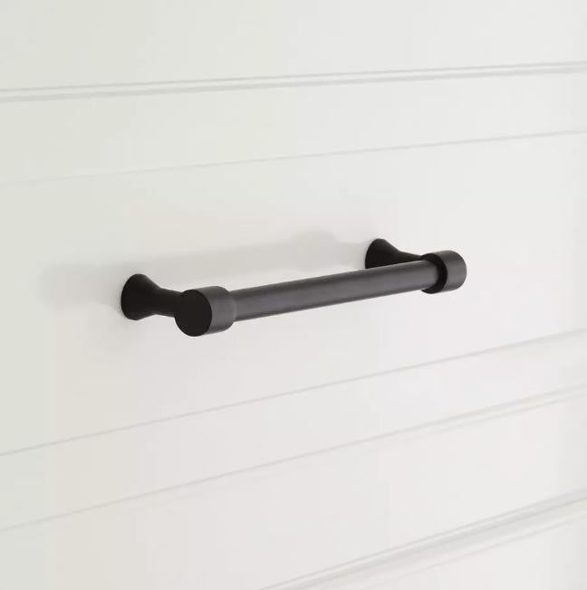 Signature Hardware SH553017BLK Strasbourg 6" C2C Cabinet Pull-Black